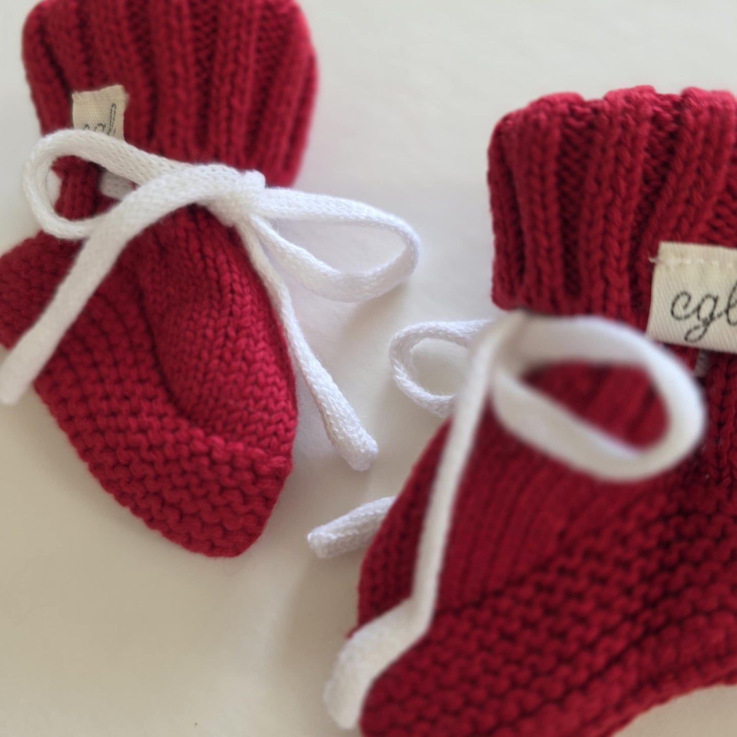CHRISTMAS BABY BOOTIES