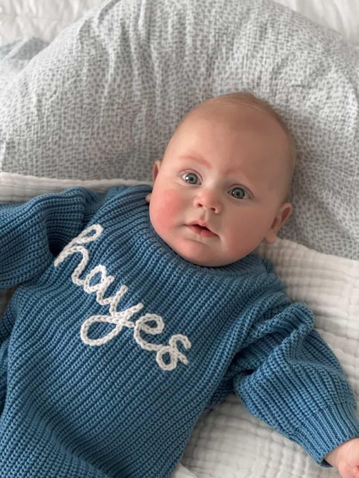 HAND EMBROIDERED ROMPER - STORM