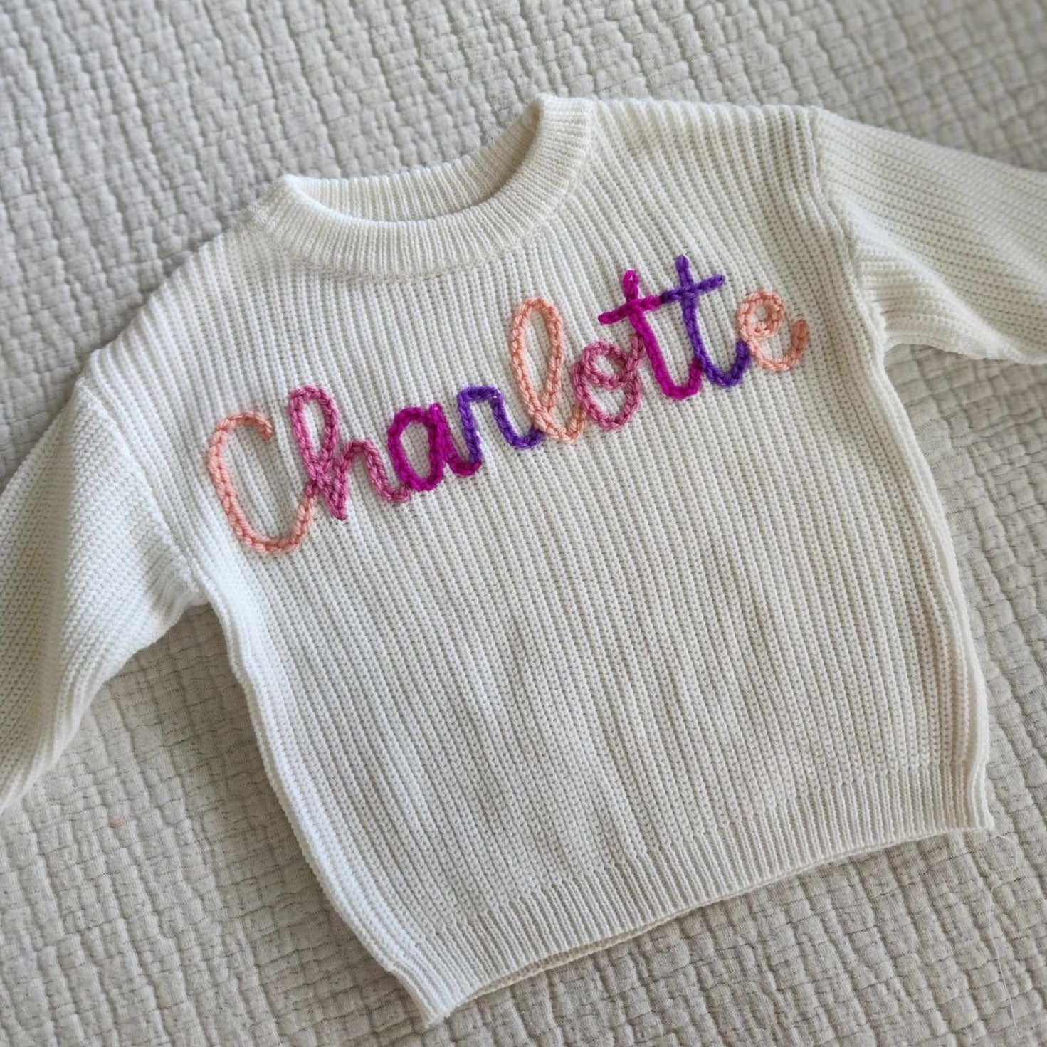 PERSONALIZED SWEATER MARSHMALLOW - Main Image