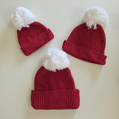 CHRISTMAS BEANIE - RED