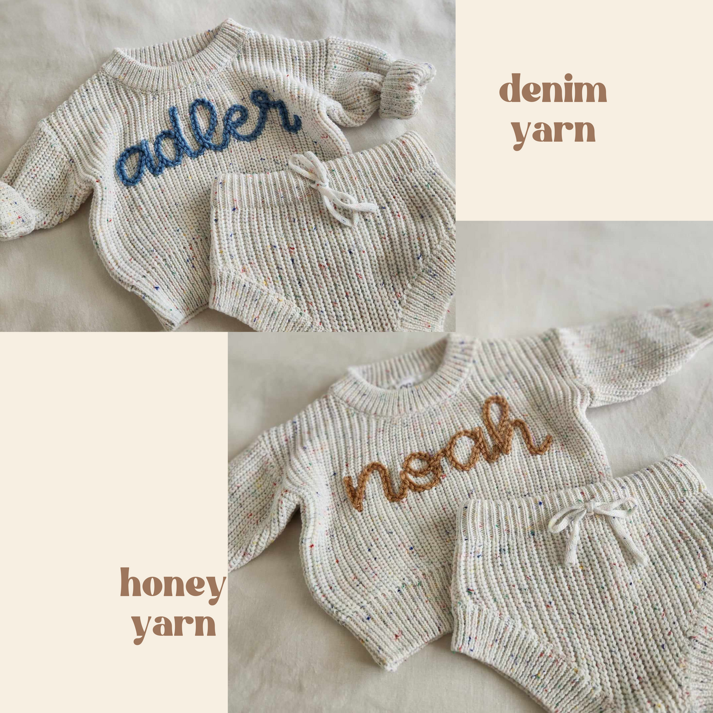 BABY SWEATER & SHORTS - CUPCAKE