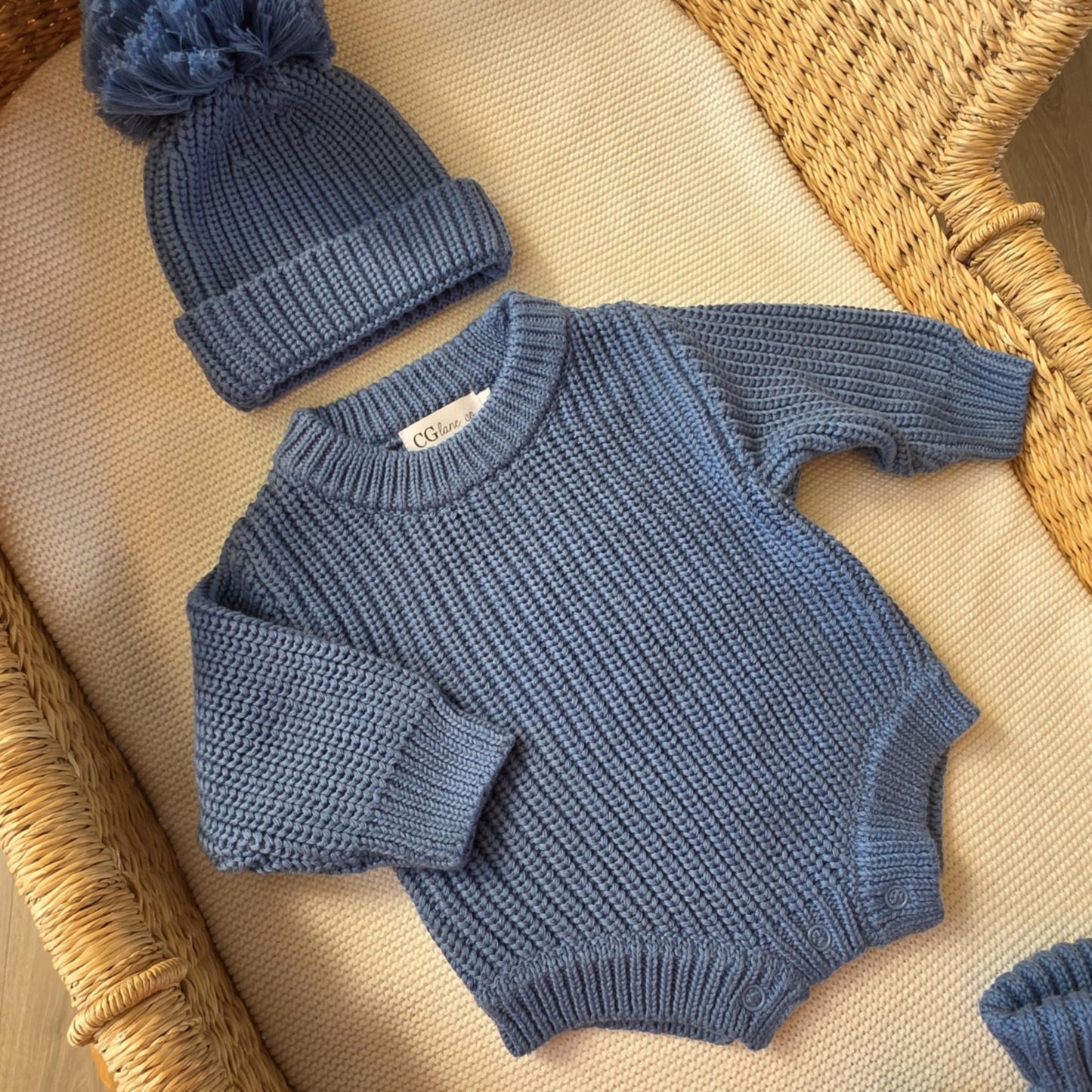 HAND EMBROIDERED ROMPER - STORM