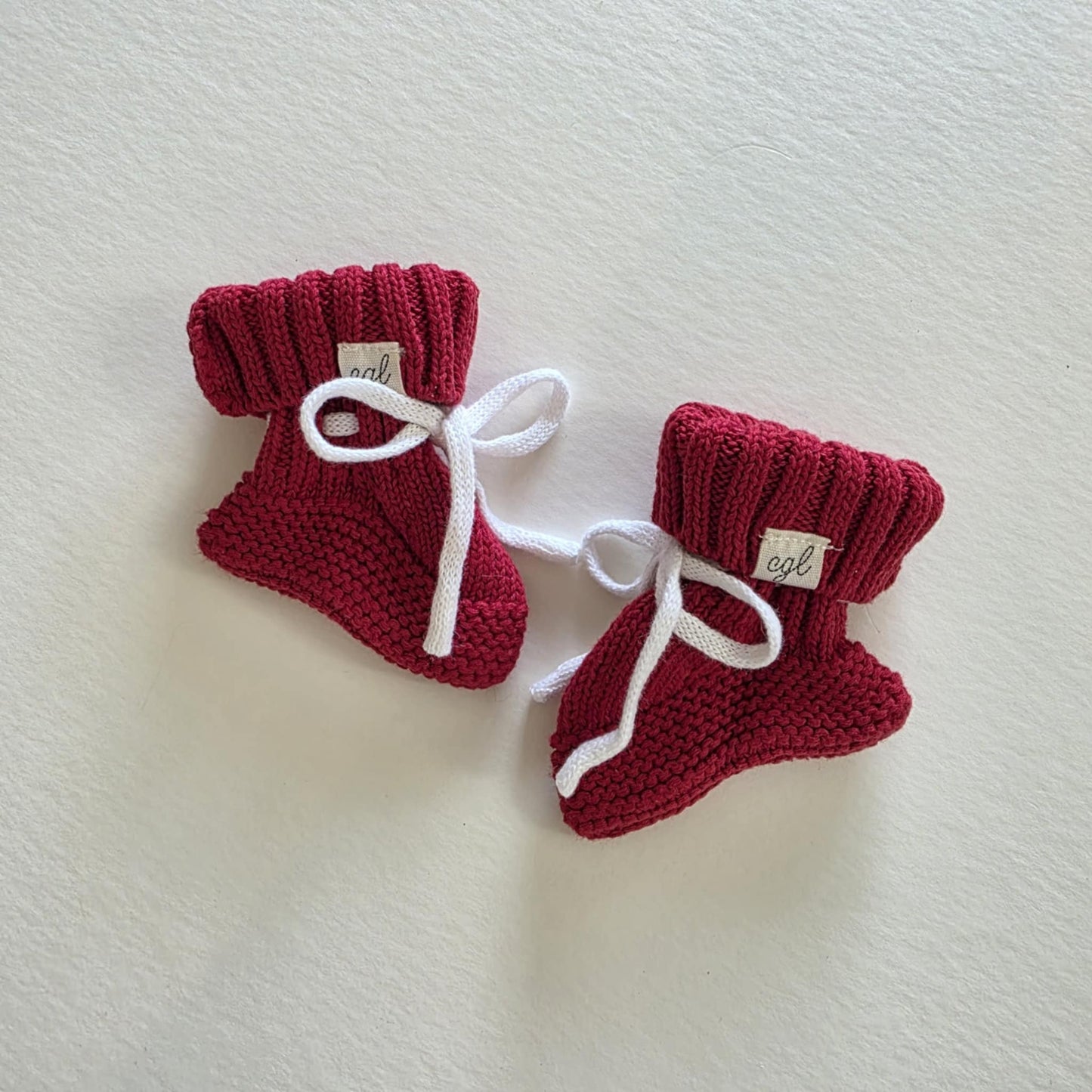 CHRISTMAS BABY BOOTIES