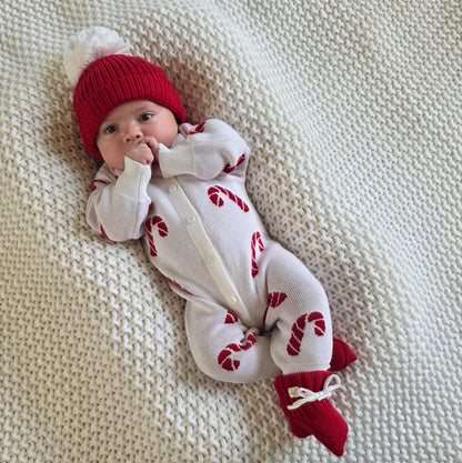 CHRISTMAS BEANIE - RED